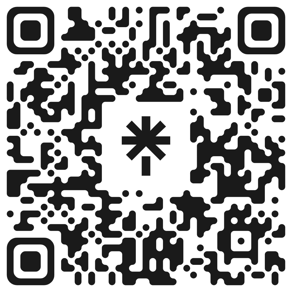 QR Code Nice to be here